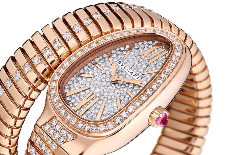 ساعت-زنانه-بولگاری-طرح-مار