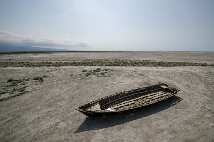 همه تالاب‌ها در فلات مرکزی ایران دچار مرگ آبی شده‌اند