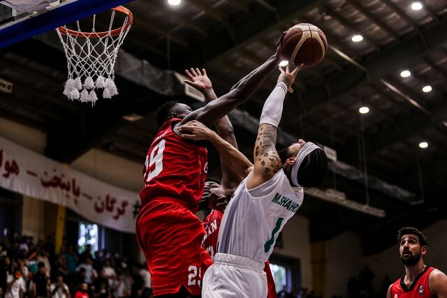 شهرداری گرگان در یک قدمی قهرمانی لیگ بسکتبال