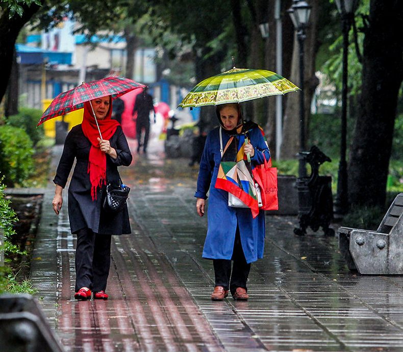 باران و رعد و برق