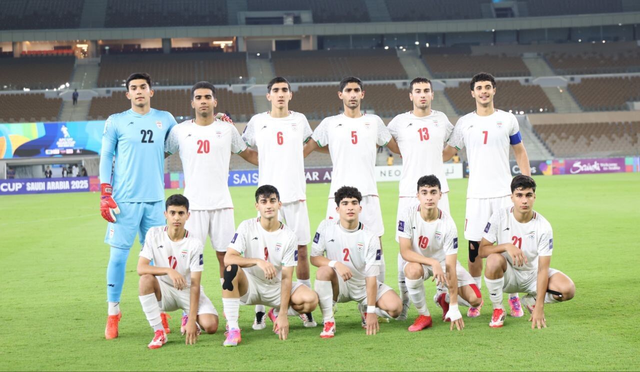 حذف تلخ تیم فوتبال نوجوانان