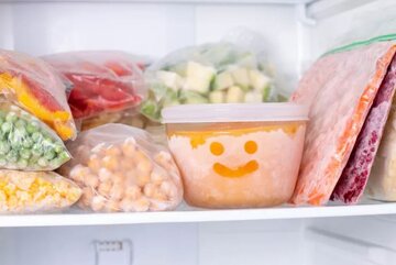 فواید فریز کردن مواد غذایی