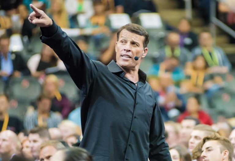 نقل قولهای دلگرم‌کننده از تونی رابینز