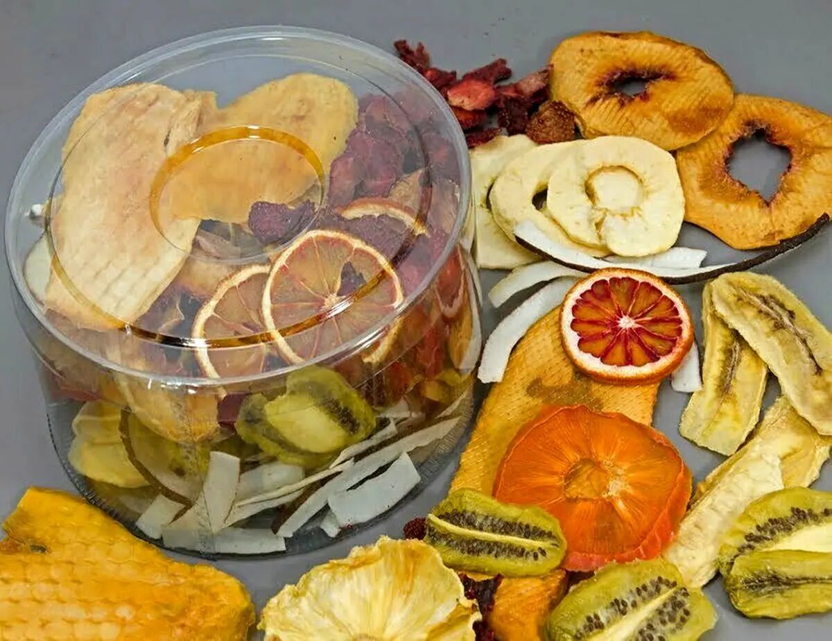 چیپس میوه خشک؛