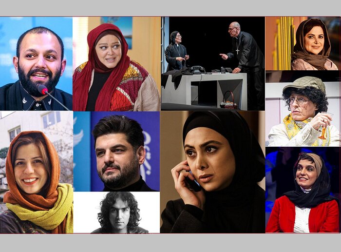 چهره‌ها در ویترین آثار نمایشی