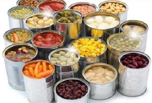 غذاهای کنسروی