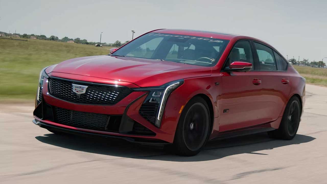 معرفی کادیلاک CT5-V بلک‌وینگ هنسی