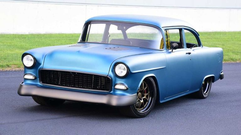 بازتولید شورلت 150 مدل 1955 با 1050 اسب بخار قدرت!