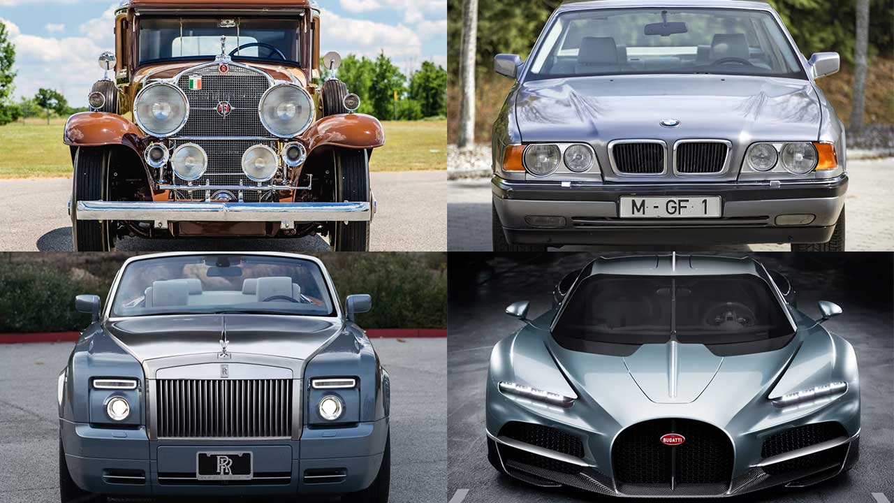 گاهی به پیشرانه V16 در چهار شرکت بزرگ