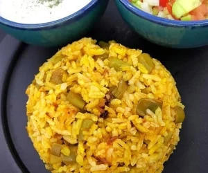 لوبیا پلو مجلسی