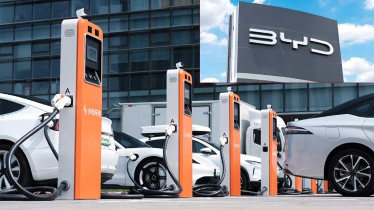 بی وای دی 15 هزار شارژر سریع مگاواتی در سراسر چین احداث می‌کند