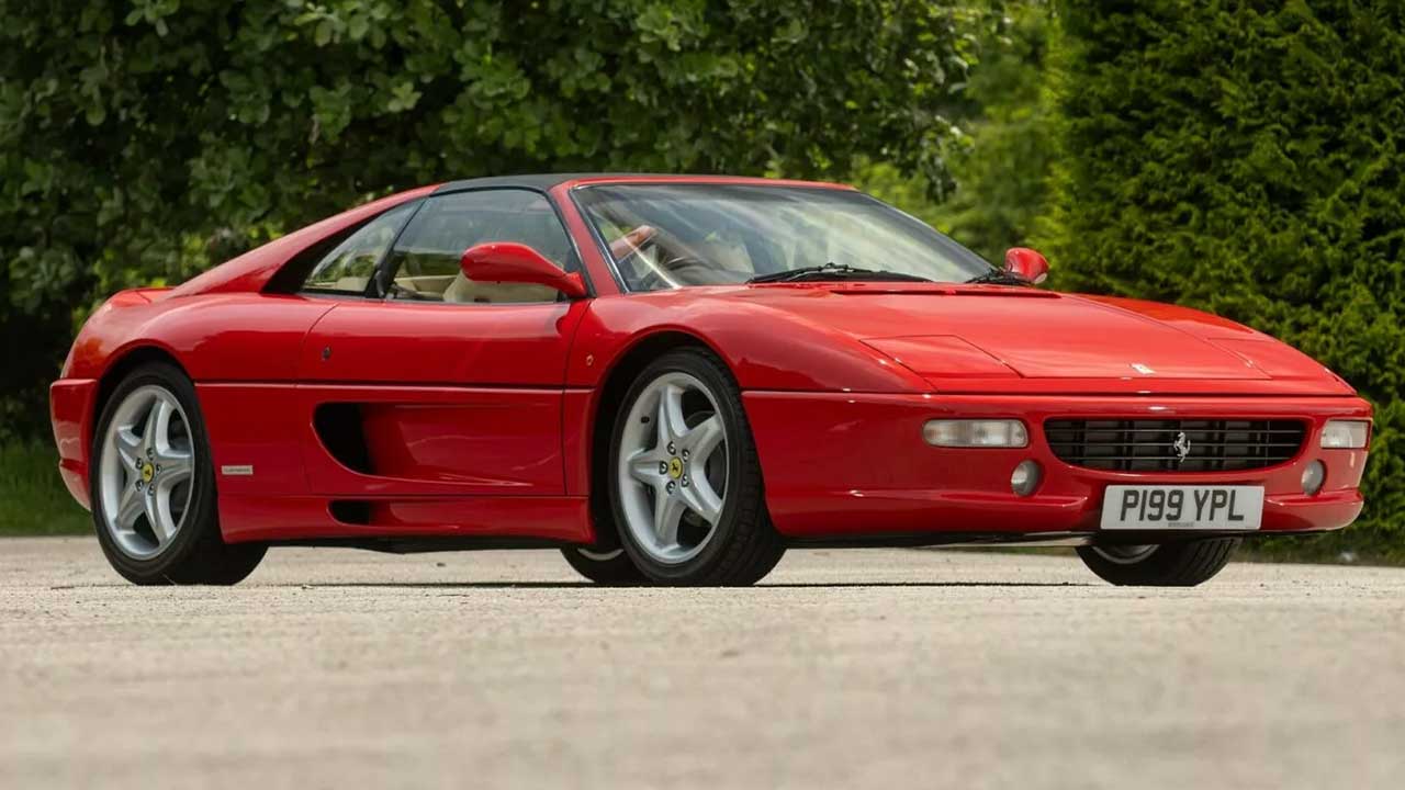 فروش فراری F355 مدل 1996 جرمی کلارکسون با قیمت 300 هزار دلار!