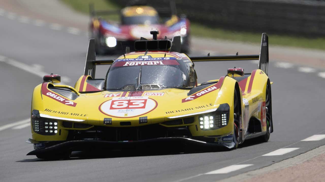 پایان مسابقه لمان 2025 با سومین پیروزی پیاپی فراری