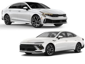 مقایسه کیا اپتیما K5 و هیوندای سوناتا وارداتی