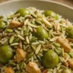 گوجه سبز پلو مخصوص