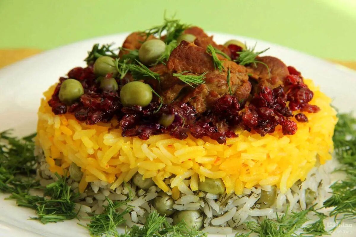 نخودفرنگی پلو