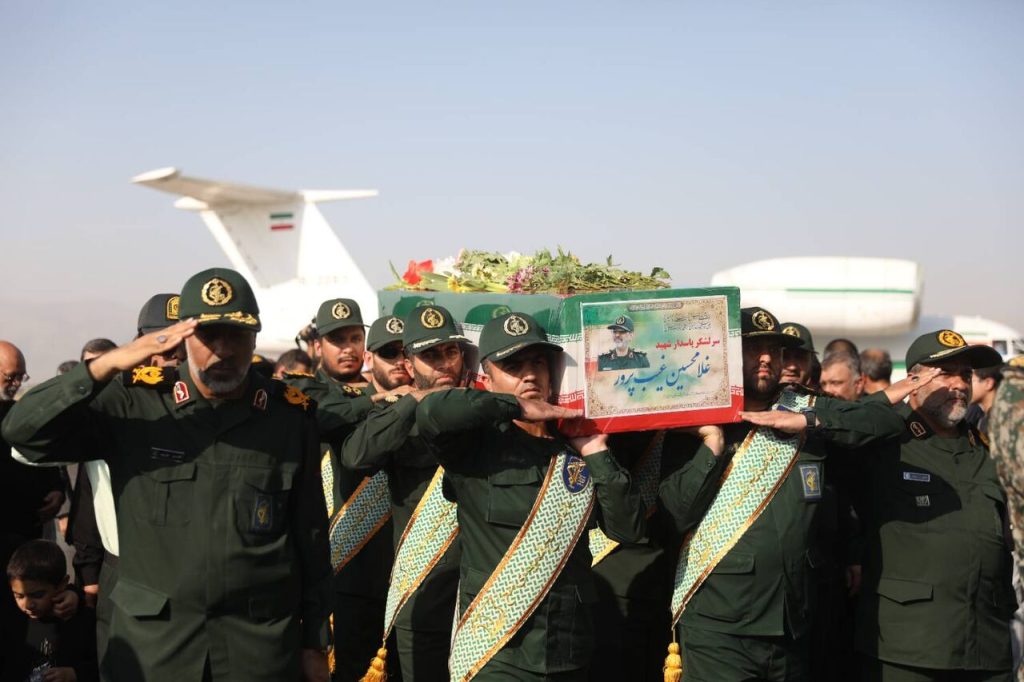 ز پیکر سردار شهید غلامحسین غیب پرور