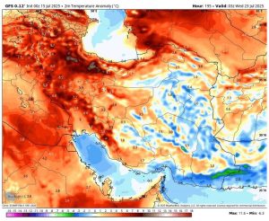 گردوخاک و وزش باد