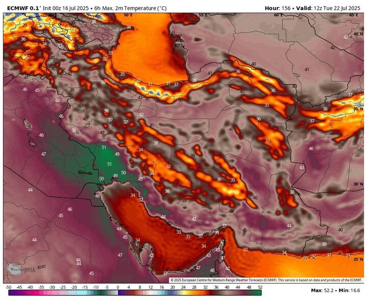 ورود موج بیسابقه گرمای شدید