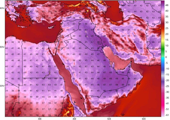 هشدار گرمای شدید