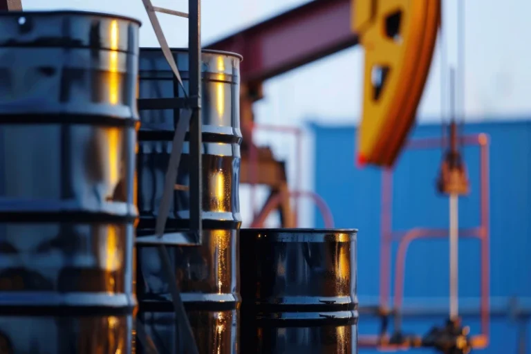 several-oil-barrels-are-stacked-top-each-other-industrial-setting-oil-drill-rig-barrels-symbolizing-oil-investment-ai-generated-1752303396