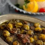 خورشت گوجه سبز
