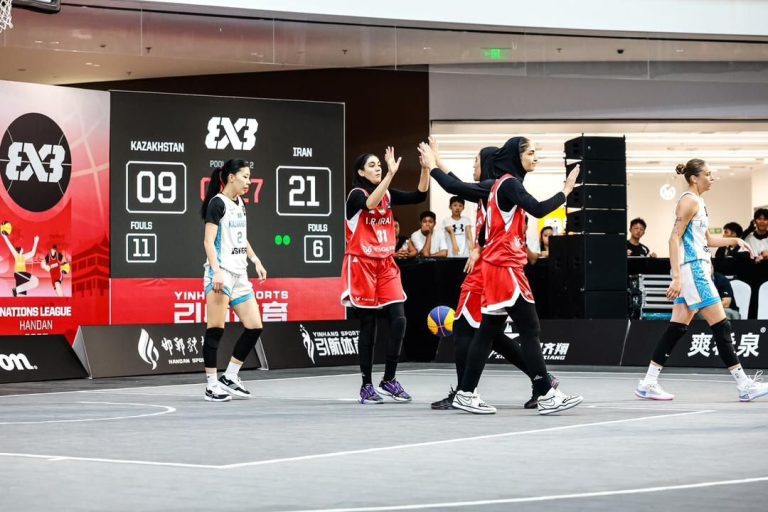 دختران بسکتبال