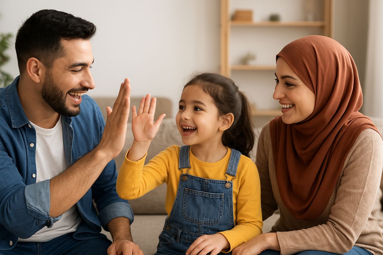 پرورش کودک شاد