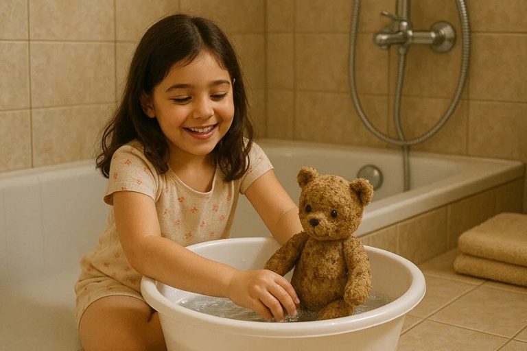 شست‌وشوی عروسک ها