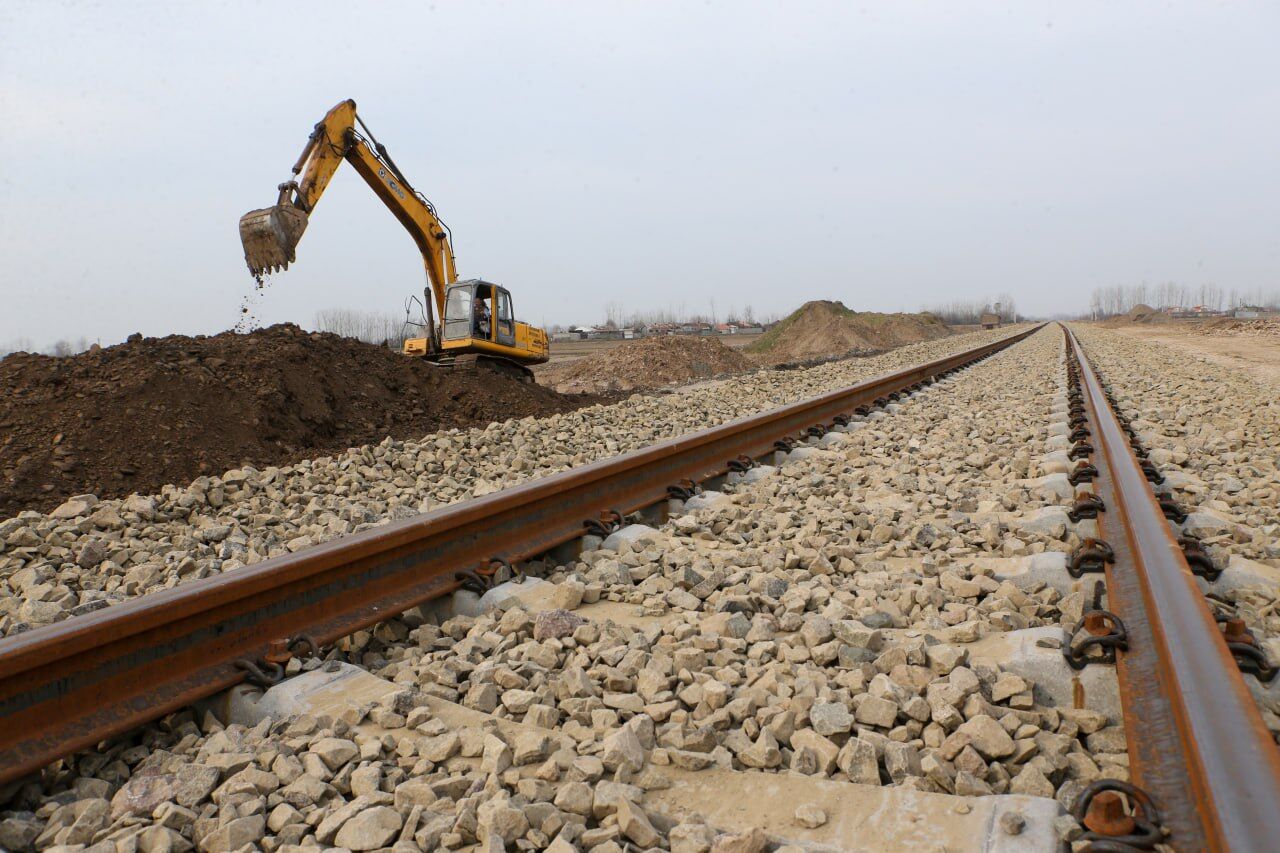 تکمیل مسیر ریلی رشت-آستارا