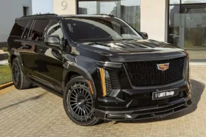 کادیلاک اسکالید با کیت فیبر کربنی آلمانی لارته دیزاین