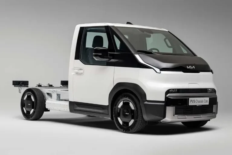 معرفی کیا PV5 شاسی کابین