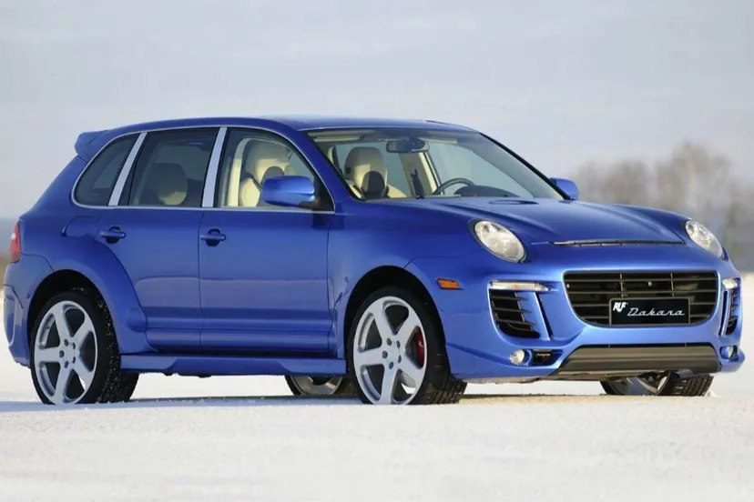 یادی از ناشناخته‌ترین نسخه پورشه کاین با ۶۰۰ اسب بخار و چراغ‌های ۹۱۱!