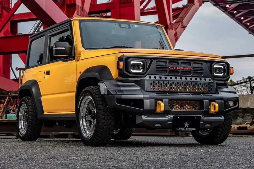 تبدیل سوزوکی جیمنی به تویوتا و فورد برانکو با کیت بدنه جالب!