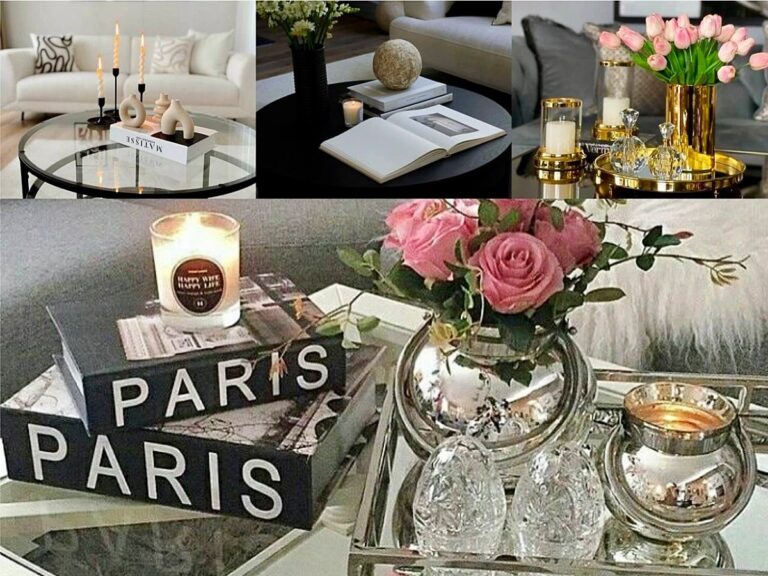 چیدمان میز جلو مبلی