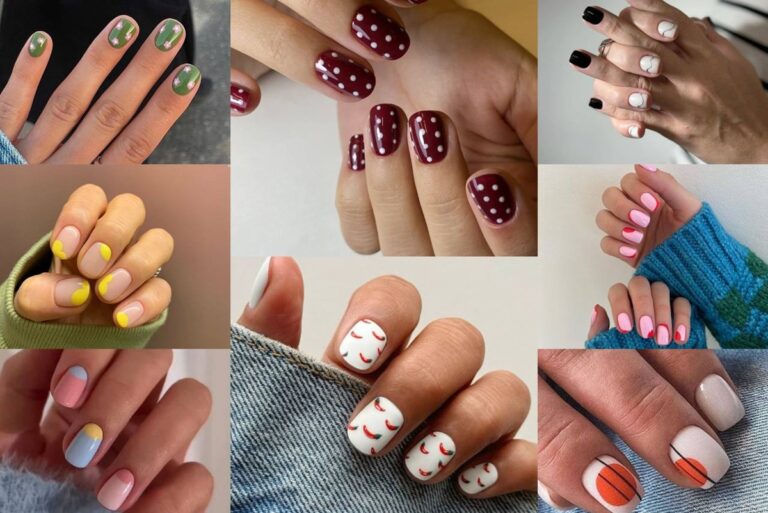 مدل ناخن کوتاه