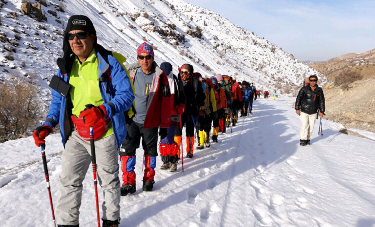 صعود ایمن به قله