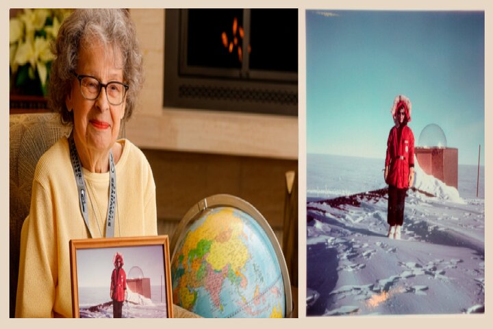 نخستین زن فاتح قطب جنوب