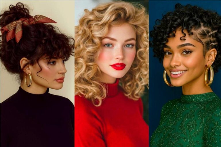 مدل موی فر کوتاه زنانه