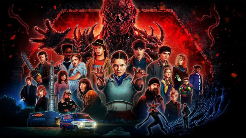 فصل آخر Stranger Things