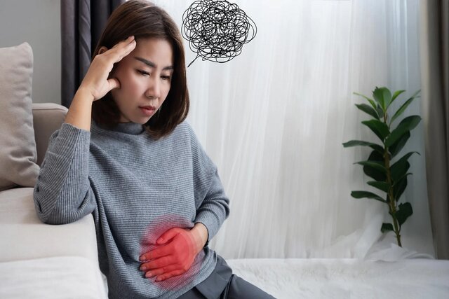 مشکل روده و افسردگی