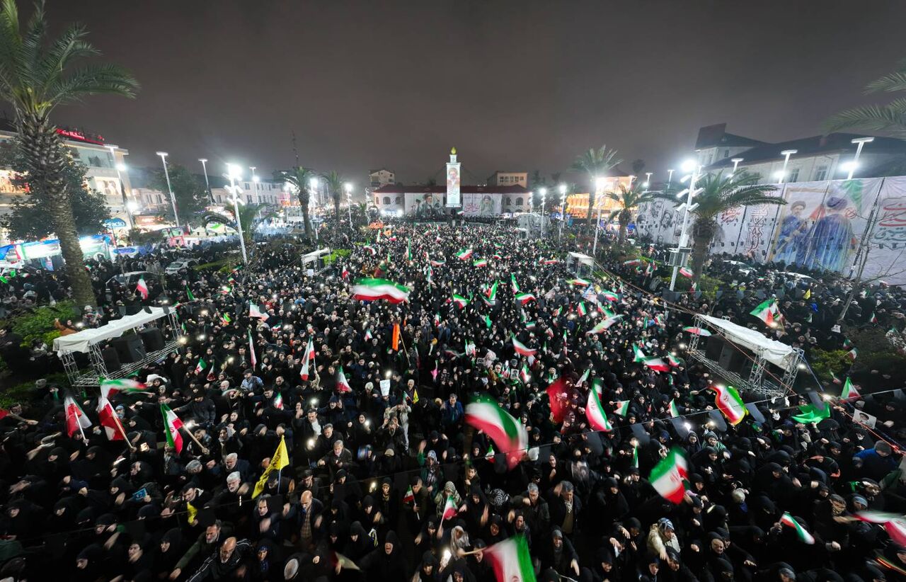 مراسم تشییع امام شهید