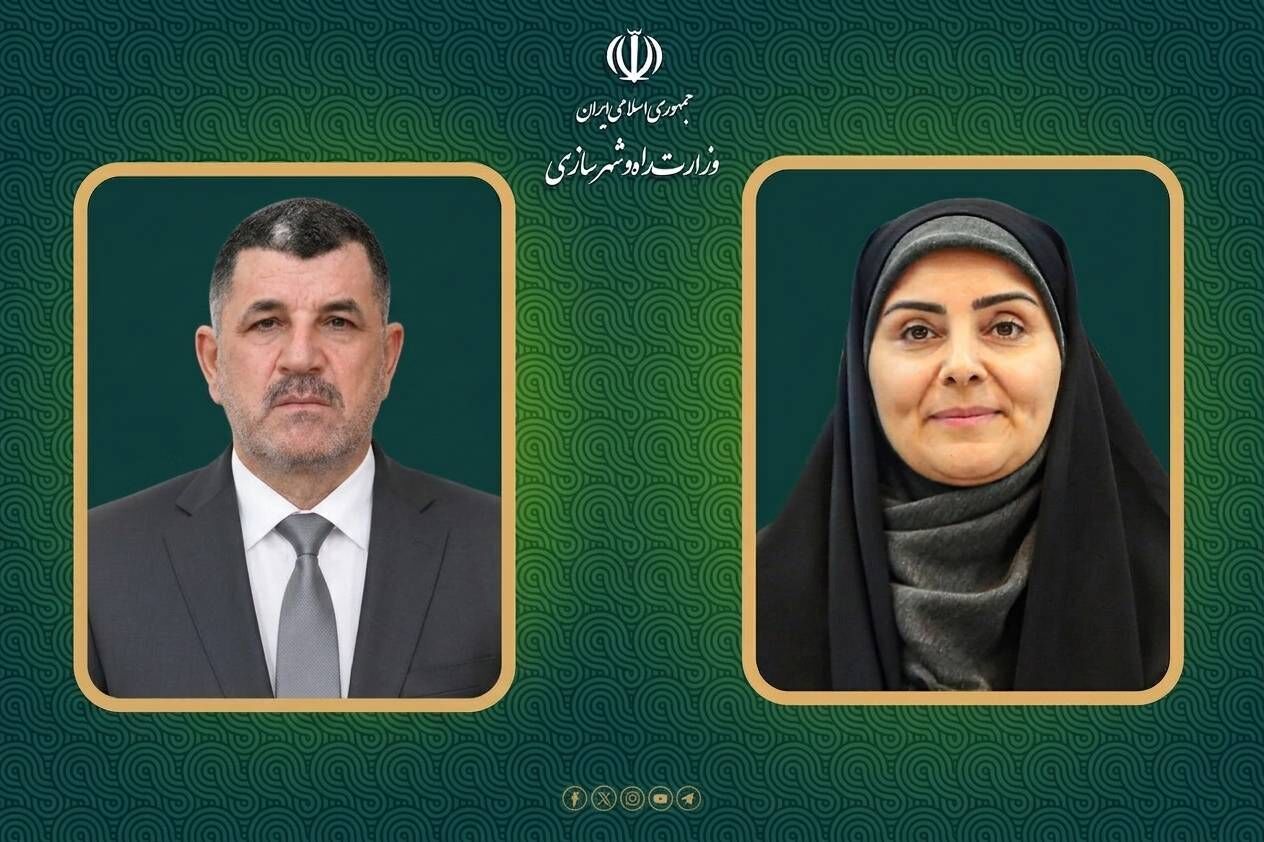 وزرای حمل‌ونقل ایران و عراق