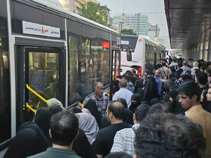 اتوبوس برقی تهران